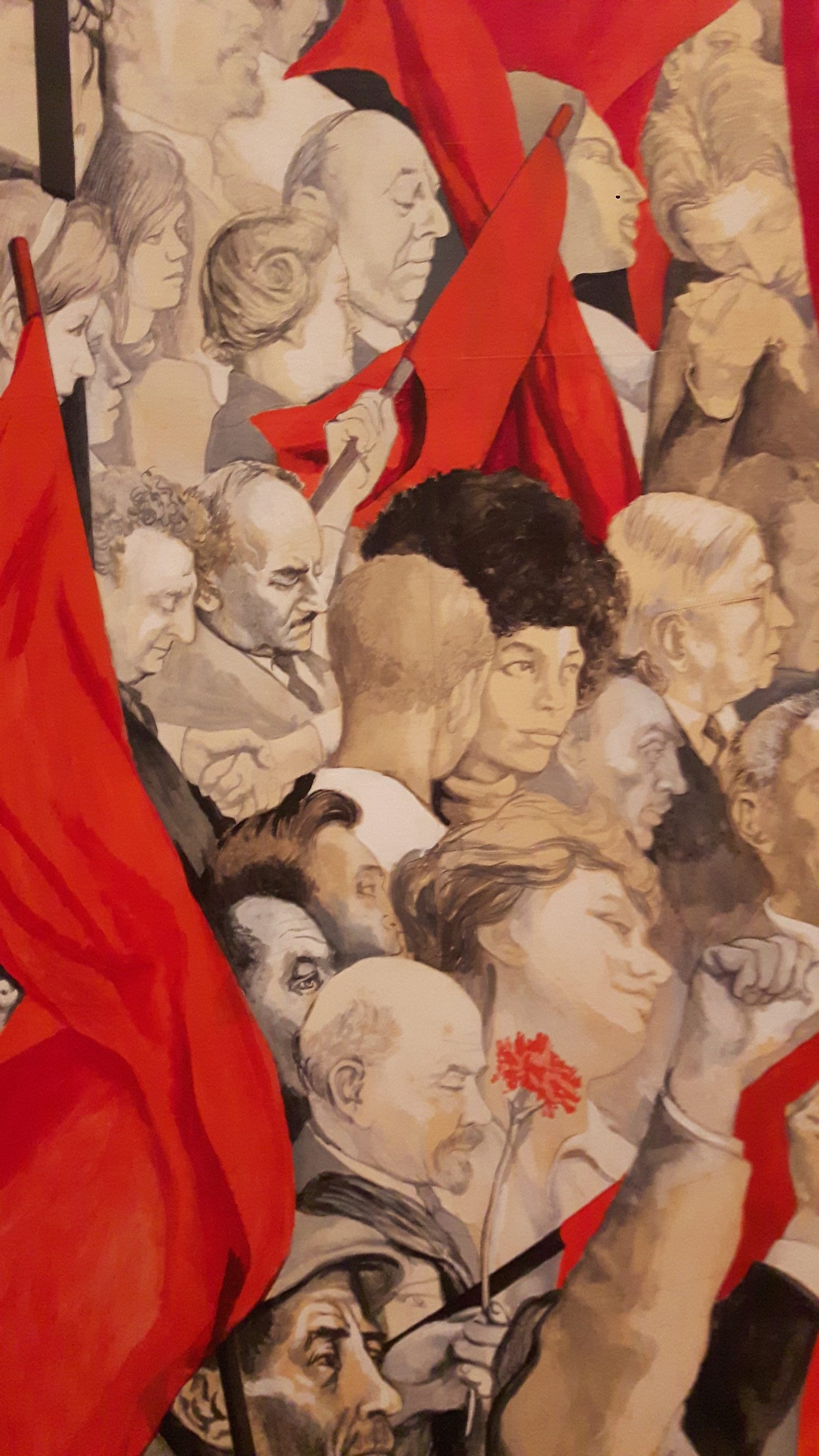 Funerali di Togliatti(1972) by Renato Guttuso, MAMbo, Bologna - 03.jpg